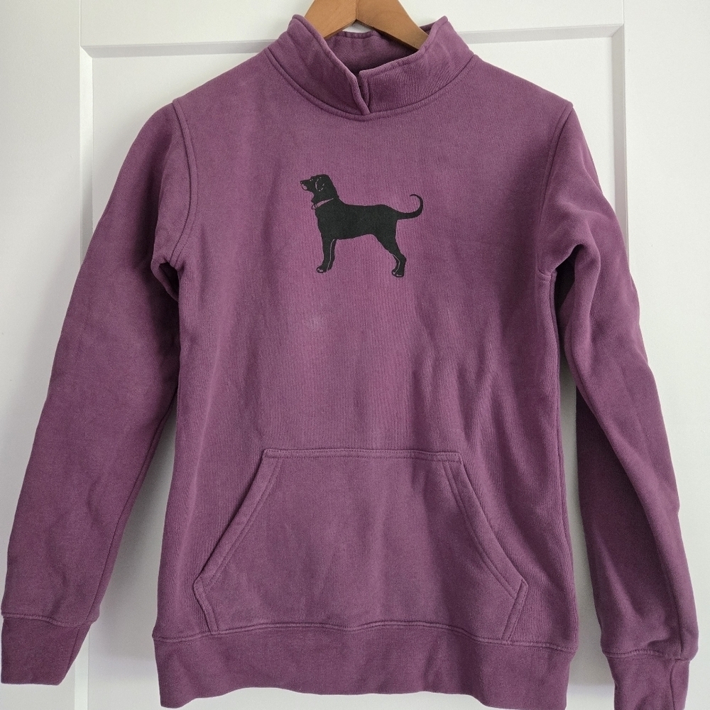 The Black Dog Collection Womens Small Purple Sweatshirt/hoodie